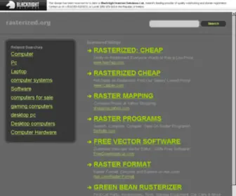 Rasterized.org(rasterized) Screenshot