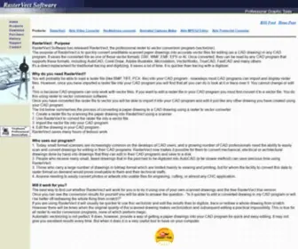 Rastervect.com(RasterVect Software) Screenshot