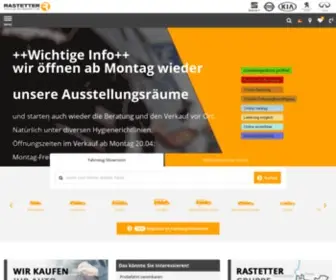 Rastetter.de(Autohaus Rastetter Gruppe) Screenshot