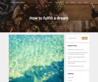 Rasti-Rasti.com(How to fulfill a dream) Screenshot
