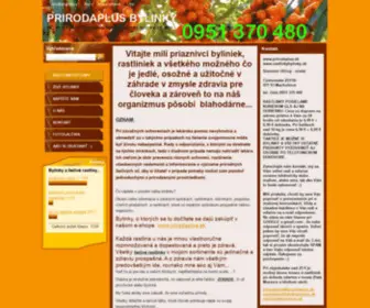Rastlinkybylinky.sk(Liečivky) Screenshot