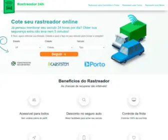 Rastreador24H.com.br(Rastreador 24H) Screenshot