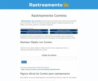 Rastreamentocorreio.com(RASTREAMENTO CORREIO) Screenshot