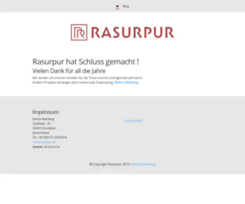 Rasurpur.de(Die) Screenshot