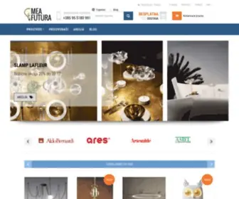 RasvJeta-Mea-Futura.com(Prodaja rasvjete) Screenshot