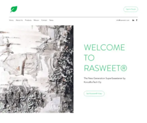 Rasweet.com(Rasweet SuperSweetener by KoivuBioTech) Screenshot