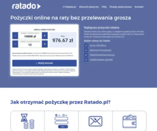 Ratado.pl(Pożyczka) Screenshot