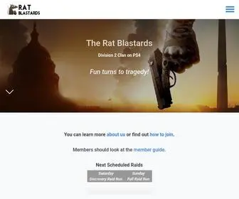 Ratblastards.com(Rat Blastards) Screenshot