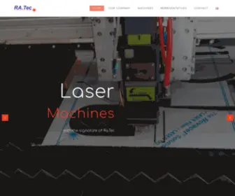 Ratec.gr(CNC LASER CUTTER) Screenshot