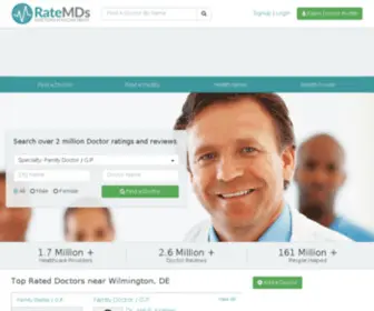 Ratemd.com(Attention required) Screenshot