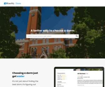 Ratemydorm.com(RateMyDorm) Screenshot