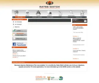 Rateswatch.co.za(The prime objective of Rates Watch) Screenshot