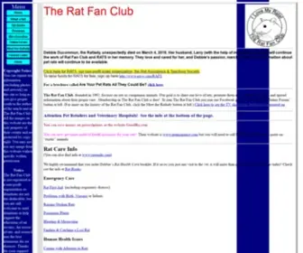 Ratfanclub.org(Rat Fan Club) Screenshot
