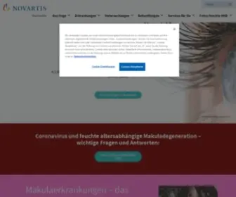 Ratgeber-Makula.de(Startseite) Screenshot