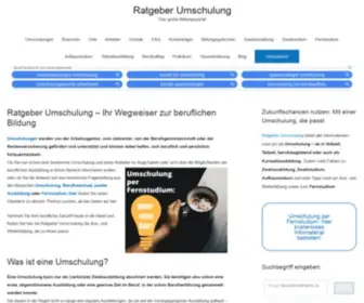 Ratgeber-Umschulung.de(Ratgeber) Screenshot