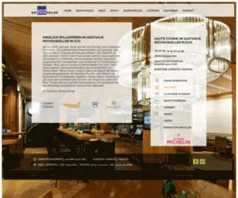 Rathauskeller.ch(Willkommen im Gasthaus Rathauskeller) Screenshot