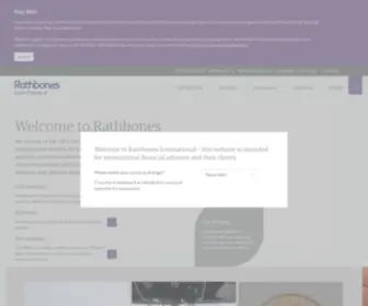 Rathbones-International.com(Rathbones International) Screenshot