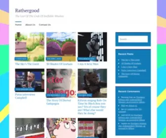 Rathergood.com(The Lair of the Crab of Ineffable Wisdom) Screenshot