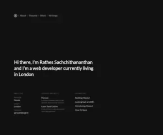 Rathes.de(Rathes Sachchithananthan) Screenshot