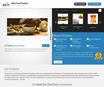 Rathifoodproducts.com(Rathifoodproducts) Screenshot