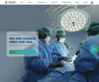 Rathnahospital.com(Rathna Memorial Hospital) Screenshot