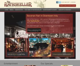 Rathskeller.com(The Rathskeller Restaurant) Screenshot