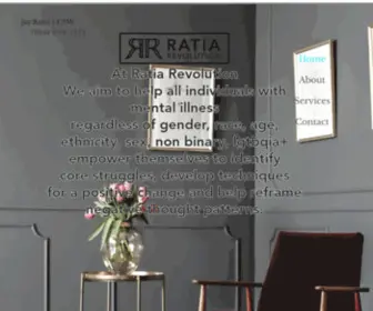 Ratiarevolution.com(Mental Health Ratia Revolution) Screenshot