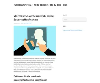 Ratingampel.de(Wir bewerten & testen) Screenshot