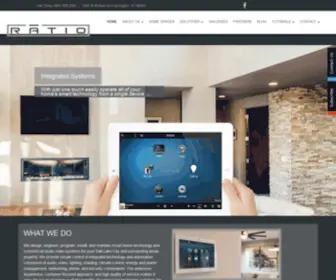 Ratioav.com(Smart Home Installation Services) Screenshot