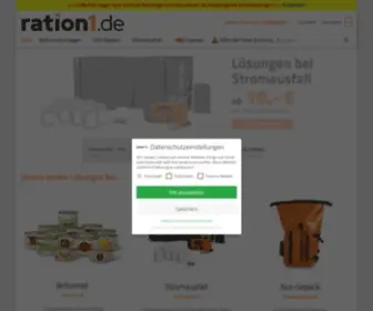 Ration1.de(Alles aus einer Hand) Screenshot