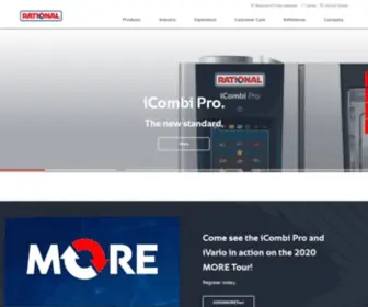 Rational-Online.com(Intelligente apparatuur voor de professionele keuken. iCombi®) Screenshot