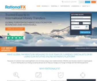 Rationalfx.com(Send Money Worldwide) Screenshot
