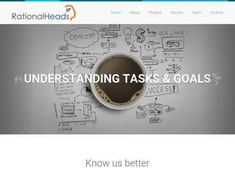 Rationalheads.com(RationalHeads Technologies Pvt) Screenshot