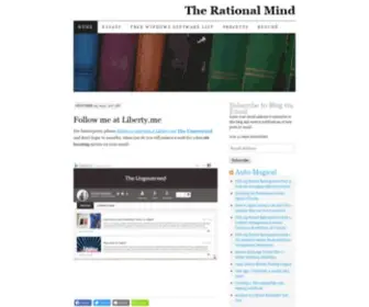 Rationalmind.net(The Rational Mind) Screenshot