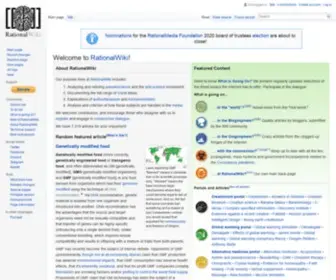 Rationalwiki.com(RationalWiki) Screenshot