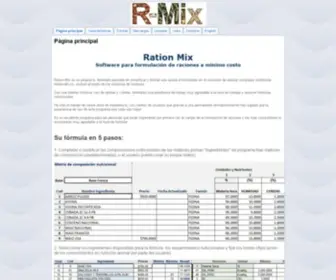 Rationmix.com(Ration Mix) Screenshot