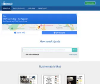 Ratkojat.fi(Ristikoiden ystävän aarreaitta) Screenshot