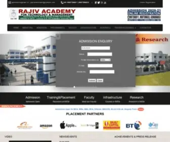 Ratm.in(Rajiv Academy For Technology and Managment Rajiv Academy for Technology and management) Screenshot