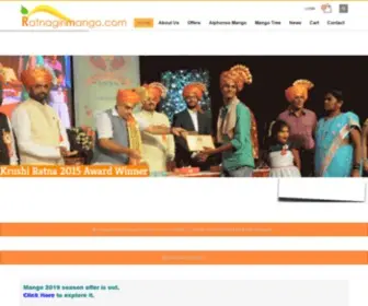 Ratnagirimango.com(Buy World's Best Alphonso Mangoes) Screenshot