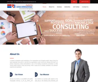 Ratnainternational.net(Job Consultancy) Screenshot