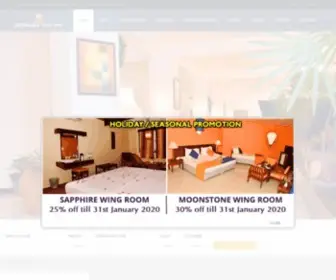 Ratnaloka.com(Combining luxury & traditional bearing of a Sri Lanka Hotel) Screenshot