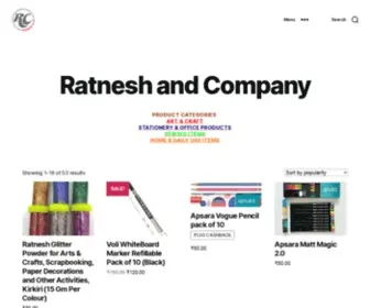 Ratneshco.com(Ratneshco) Screenshot