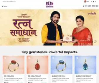 Ratnsamadhan.com(Saptarishi Ratn Samadhan) Screenshot