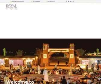 Ratourism.com(Dubai Desert Safari) Screenshot