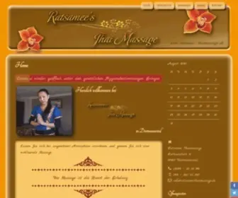 Ratsamee-Thaimassage.de(Projekt) Screenshot