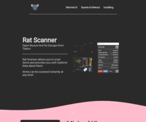Ratscanner.com(Rat Scanner) Screenshot