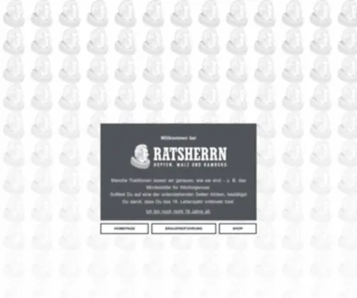 Ratsherrn.de(RATSHERRN HAMBURG) Screenshot