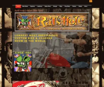 Ratsholecustombikeshows.com(Rats Hole) Screenshot