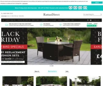 Rattandirect.co.uk(Rattan Furniture Shop UK) Screenshot