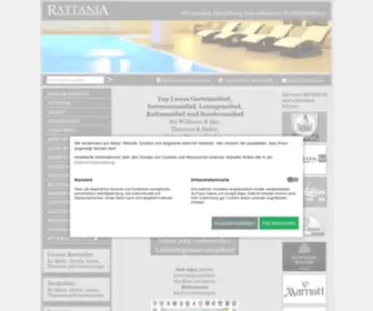 Rattania.de(Rattan Möbel) Screenshot